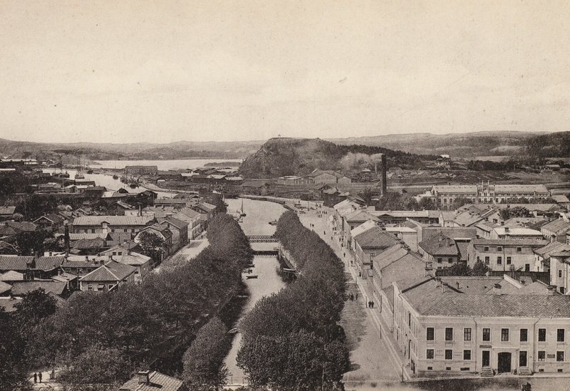 Szwecja / Szwecja: Bohuslan, Uddevalla (zdjęcie czarno-białe) autorstwa Swedish Photographer