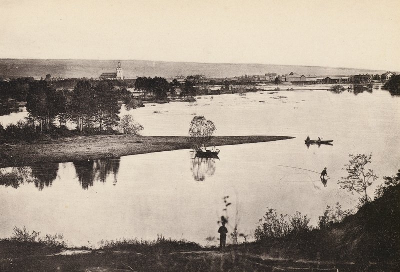 Szwecja / Szwecja: Dalarne, Orsa, Storan (zdjęcie czarno-białe) autorstwa Swedish Photographer