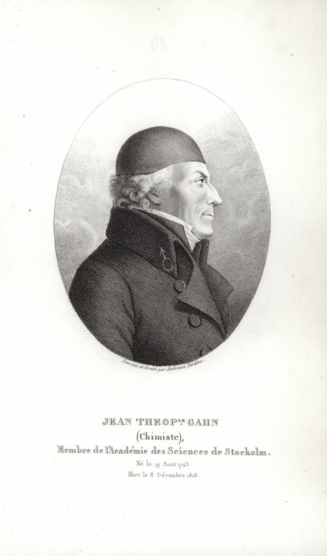 Johan Gottlieb Gahn autorstwa Swedish School