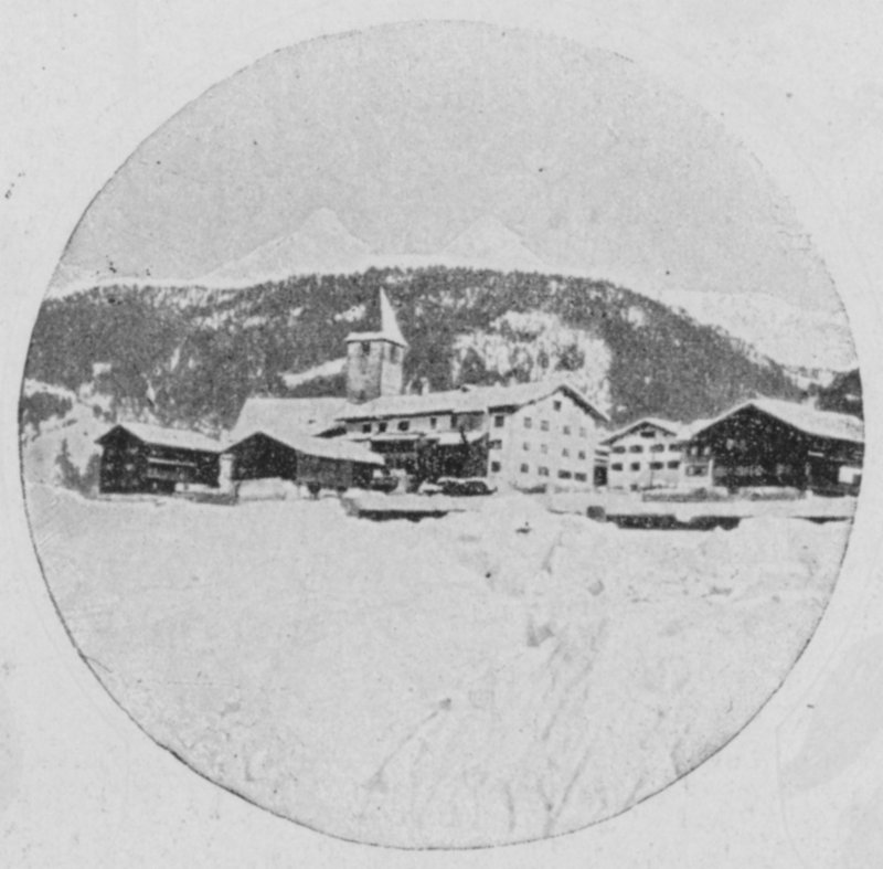 Klasztory, Gryzonia (zdjęcie czarno-białe) autorstwa Swiss Photographer