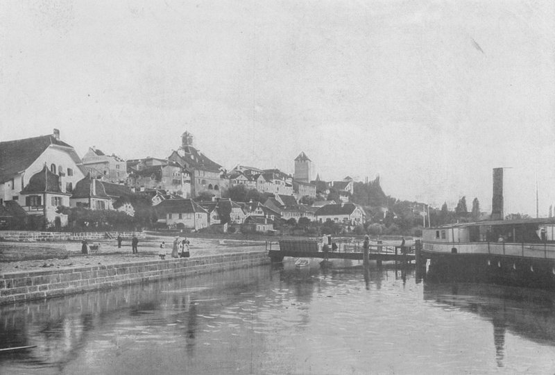 Morat (zdjęcie czarno-białe) autorstwa Swiss Photographer