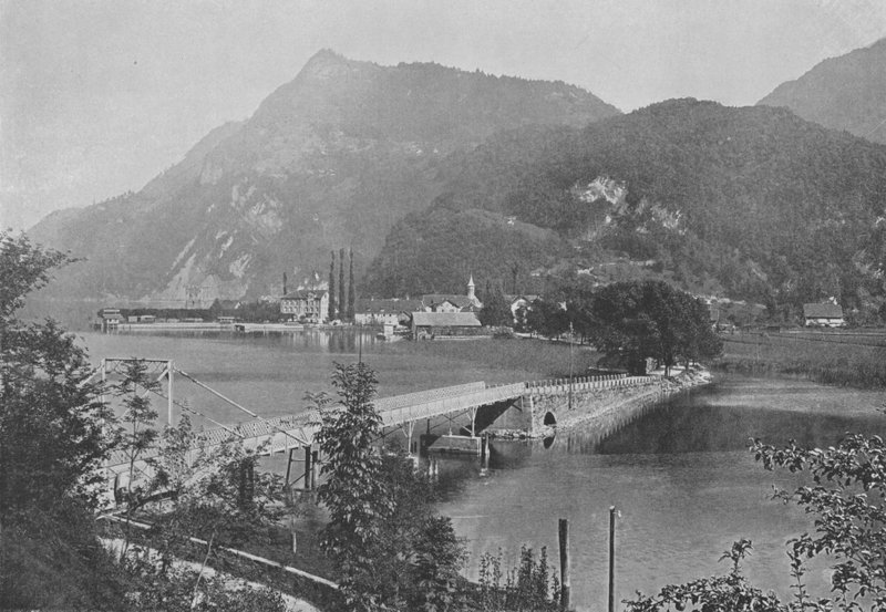 Stansstad (zdjęcie czarno-białe) autorstwa Swiss Photographer