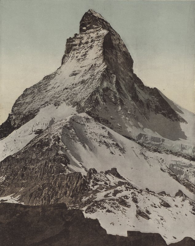 Matterhorn, Szwajcaria (kolorowe zdjęcie) autorstwa Swiss Photographer