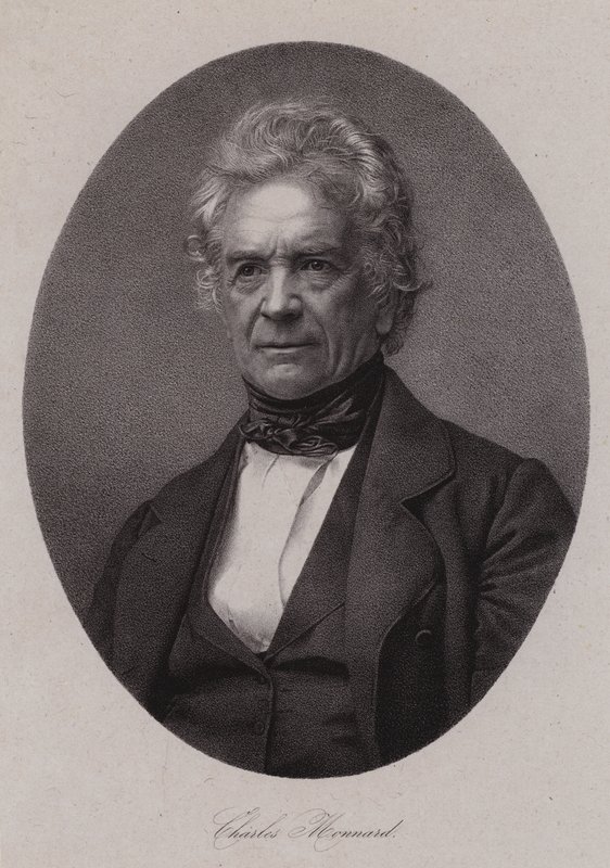 Charles Monnard, szwajcarski historyk (grafika) autorstwa Swiss School