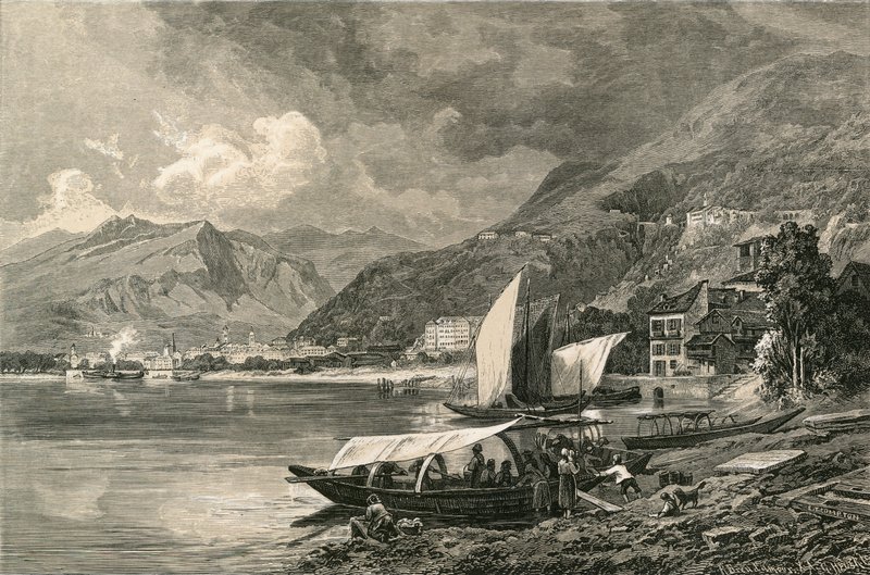 Locarno, nad jeziorem Maggiore autorstwa Swiss School