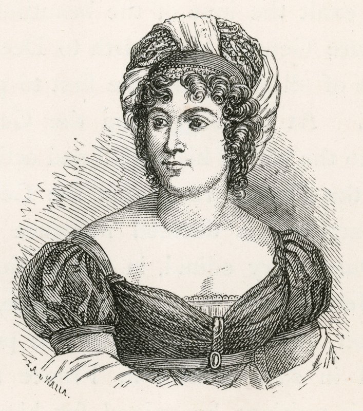 Madame de Staël autorstwa Swiss School