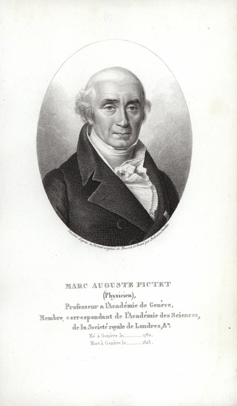 Marc Auguste Pictet autorstwa Swiss School