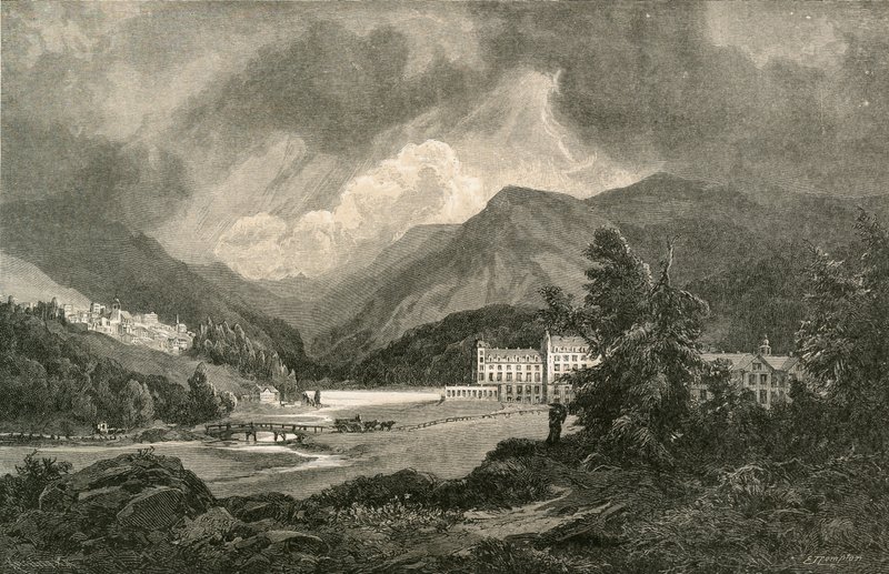 St. Moritz w Engadynie autorstwa Swiss School