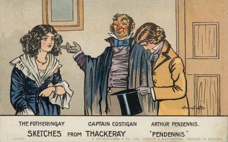 Pendennis — William Makepeace Thackeray autorstwa Sydney Carter