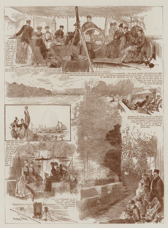 Tydzień regat w Cowes autorstwa Sydney Prior Hall