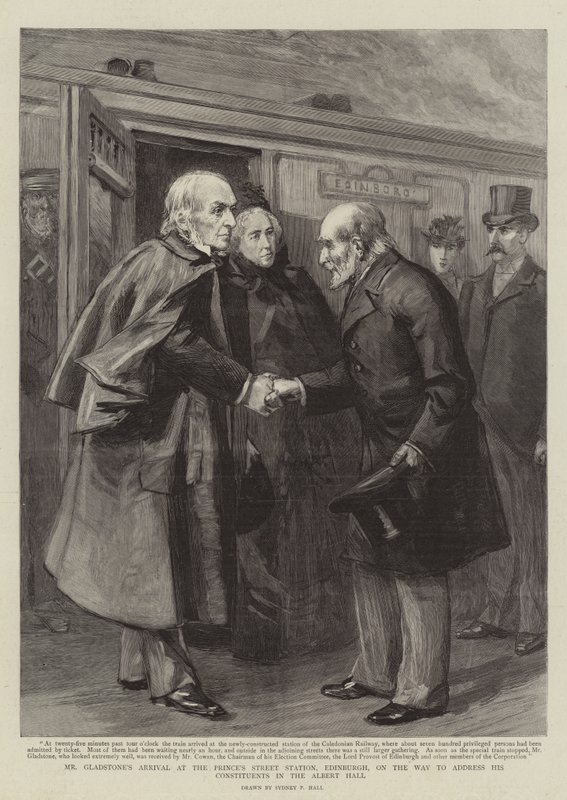 Przyjazd pana Gladstone