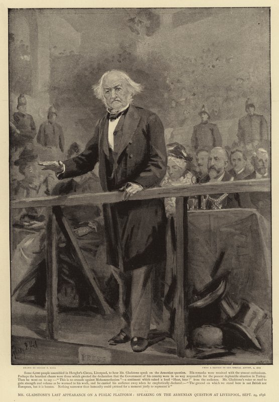 Ostatnie wystąpienie pana Gladstone
