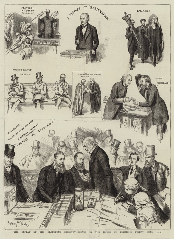 Klęska ministerstwa Gladstone