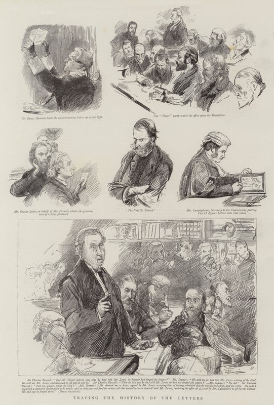 Śledzenie historii listów autorstwa Sydney Prior Hall