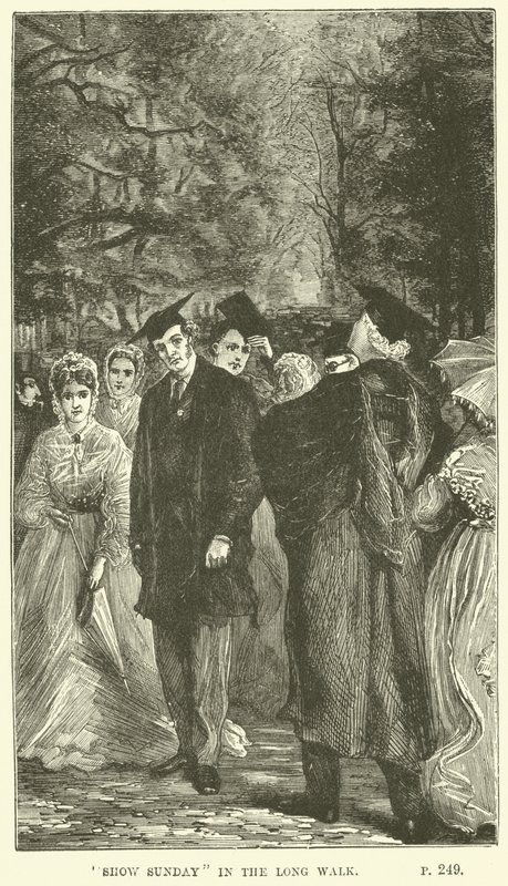 Ilustracja do Toma Browna w Oksfordzie autorstwa Thomasa Hughes autorstwa Sydney Prior after Hall