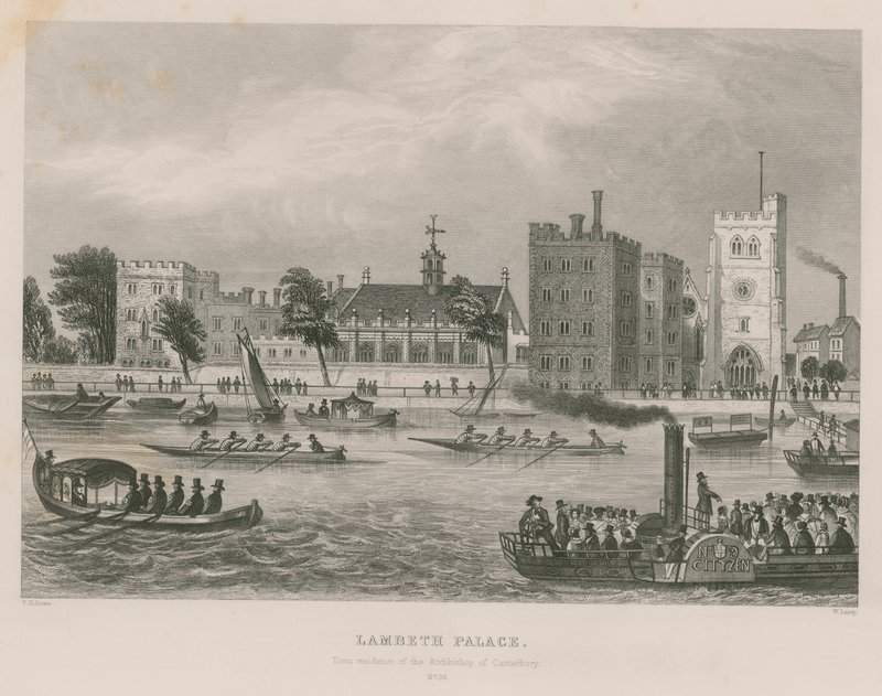 Pałac Lambeth autorstwa T. Hampson Jones