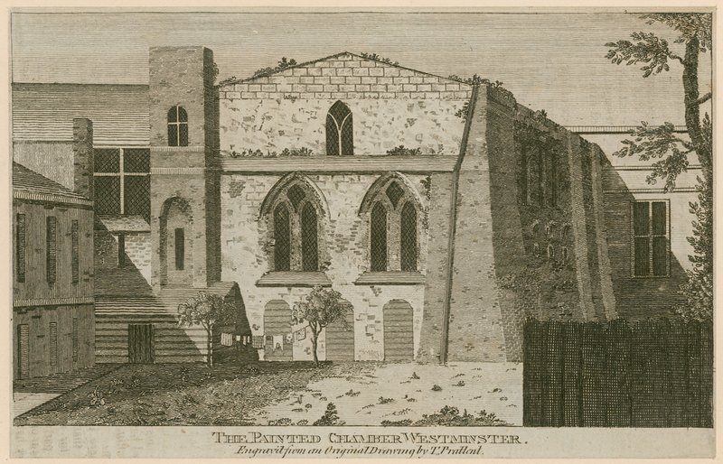 Malowana Komnata, Pałac Westminsterski, Londyn autorstwa T. Prattent