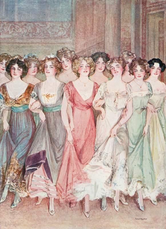 Wesoła wdowa: goście w ambasadzie autorstwa Talbot Hughes