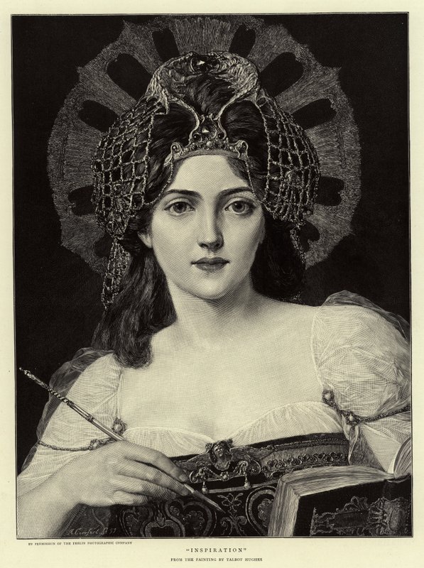 Inspiracja autorstwa Talbot Hughes