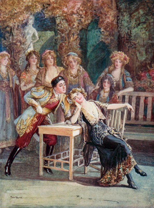 Wesoła Wdówka: Opowieść o książętach autorstwa Talbot Hughes