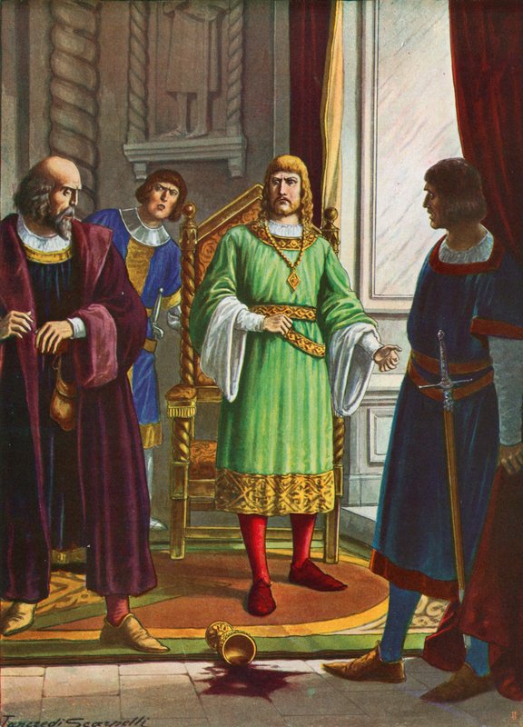 Fryderyk II podejrzewał, że lek został zatruty autorstwa Tancredi Scarpelli