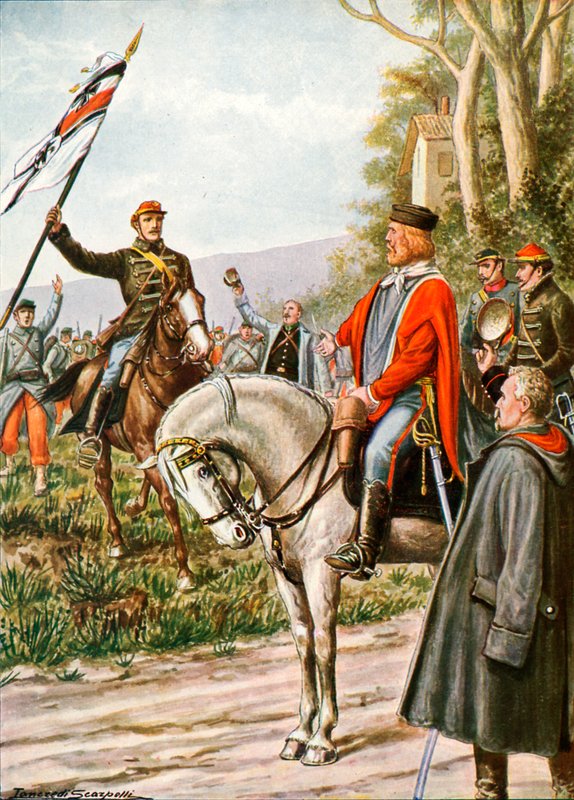 Garibaldi w Dijon autorstwa Tancredi Scarpelli