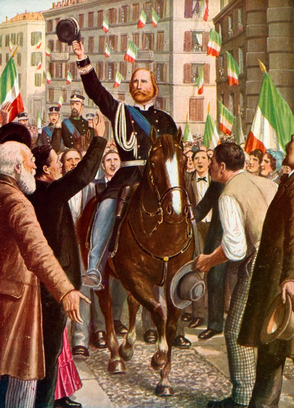Triumfalny marsz Garibaldiego autorstwa Tancredi Scarpelli