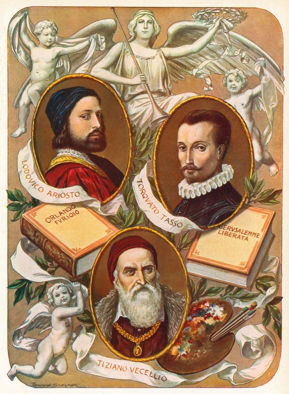 Chwalebne dzieła sztuki i literatury włoskiej autorstwa Tancredi Scarpelli
