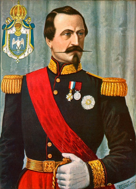 Ludwik Napoleon Bonaparte autorstwa Tancredi Scarpelli