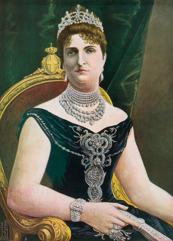 Margherita Sabaudii, królowa Włoch autorstwa Tancredi Scarpelli