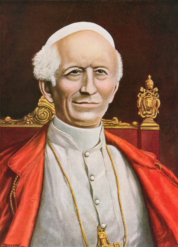 Papież Leon XIII autorstwa Tancredi Scarpelli