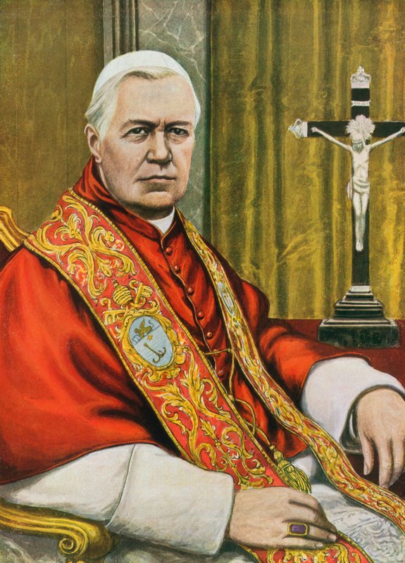 Papież Pius X autorstwa Tancredi Scarpelli