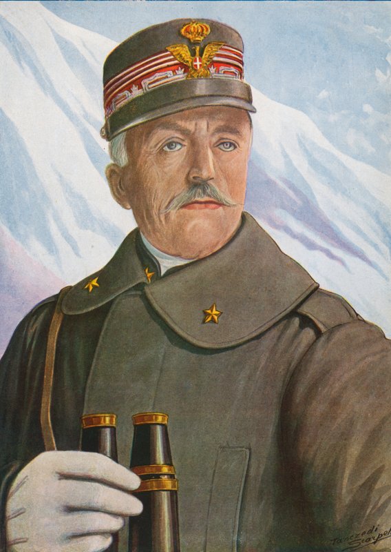 Generał Luigi Cadorna autorstwa Tancredi Scarpelli