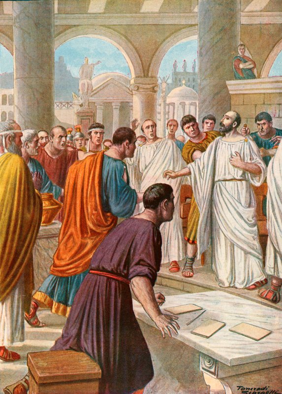 Triumf demagogii autorstwa Tancredi Scarpelli