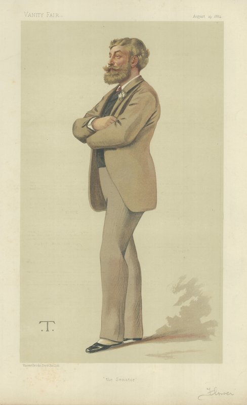 Pan Cyryl Kwiat autorstwa Theobald Chartran