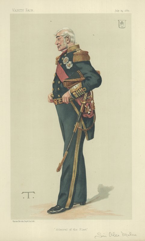 Sir Alexander Milne autorstwa Theobald Chartran
