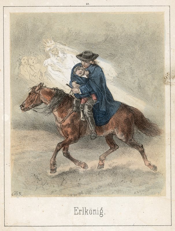 Król Erl autorstwa Theodor Hosemann
