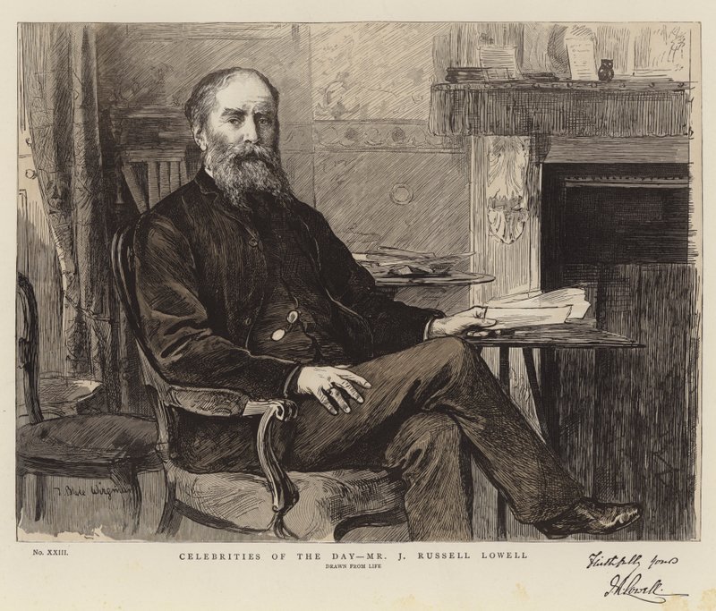 Gwiazdy Dnia, Pan J Russell Lowell autorstwa Theodore Blake Wirgman