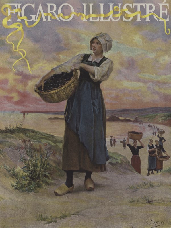 Okładka Le Figaro Illustre, wrzesień 1891 autorstwa Theophile Louis Deyrolle
