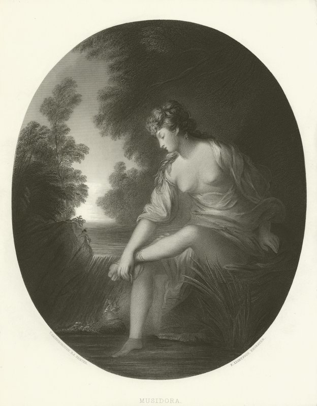 Musidora autorstwa Thomas Gainsborough