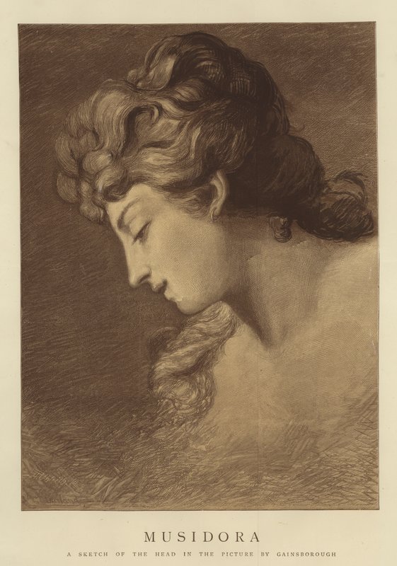 Musidora autorstwa Thomas Gainsborough