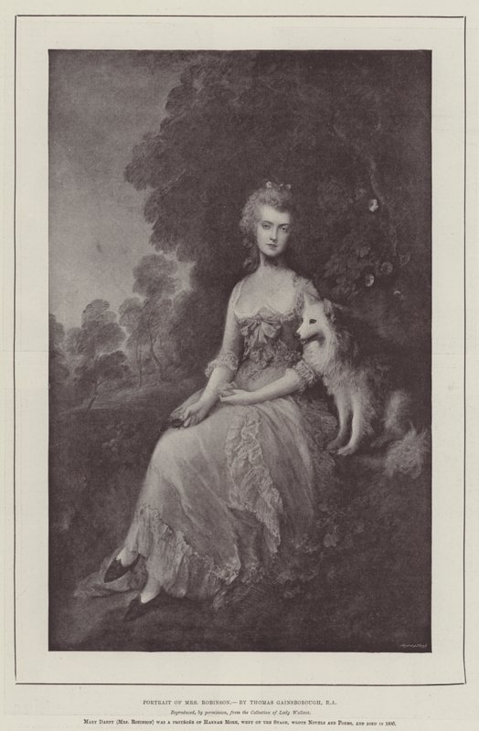 Portret pani Robinson autorstwa Thomas Gainsborough