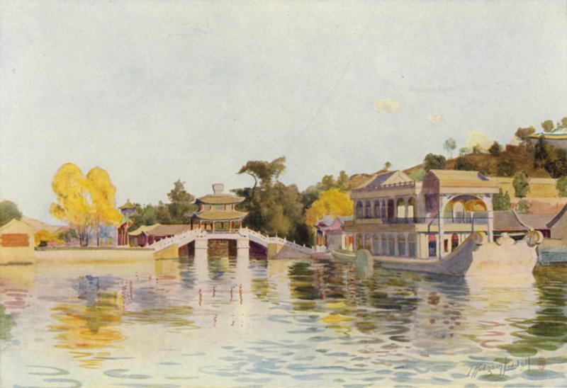 Pekin, marmurowe śmieci autorstwa Thomas Hodgson Liddell
