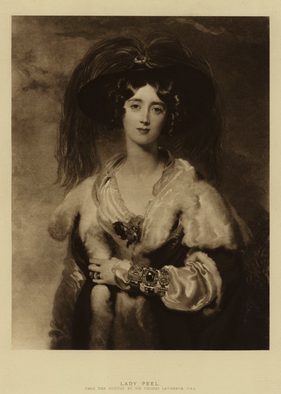 Pani Peel autorstwa Thomas Lawrence