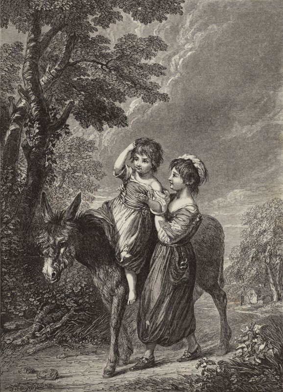Chłopskie Dzieci autorstwa Thomas after Gainsborough