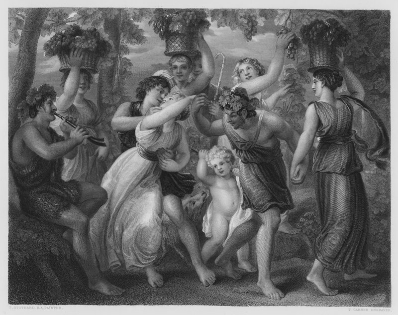 Vintage, ze zdjęcia w Galerii Vernon autorstwa Thomas Stothard