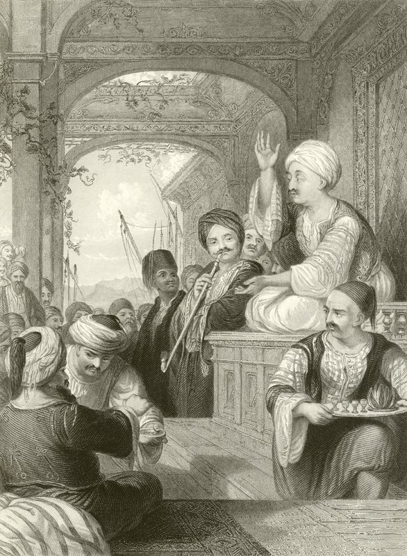 Medak, czyli wschodni gawędziarz autorstwa Thomas Allom