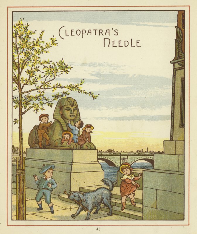 Igła Kleopatry autorstwa Thomas Crane