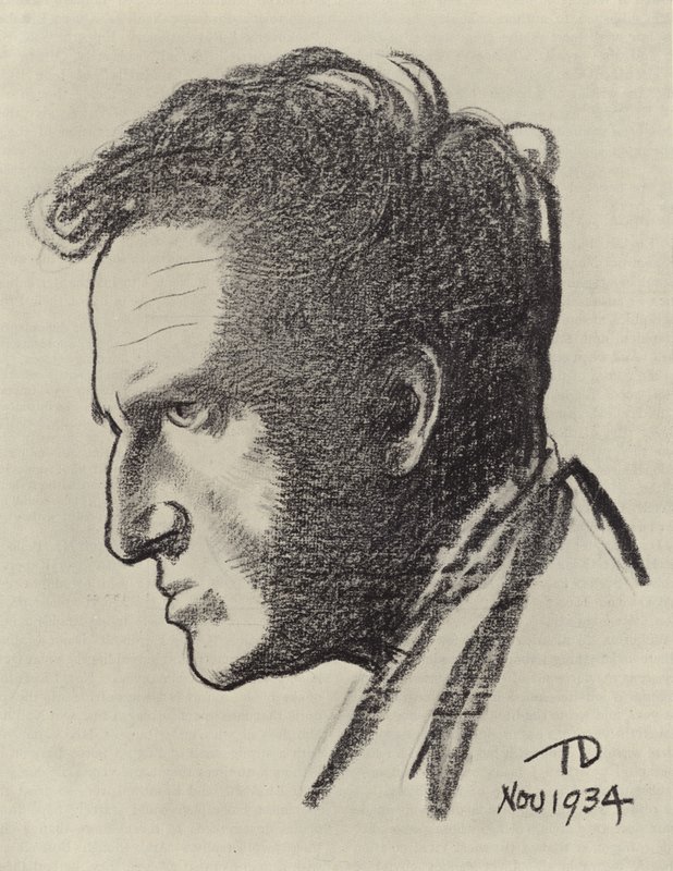 Thomas Derrick, angielski artysta (litografia) autorstwa Thomas Derrick