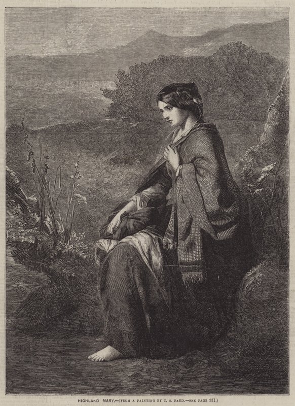 Wyżynna Mary autorstwa Thomas Faed